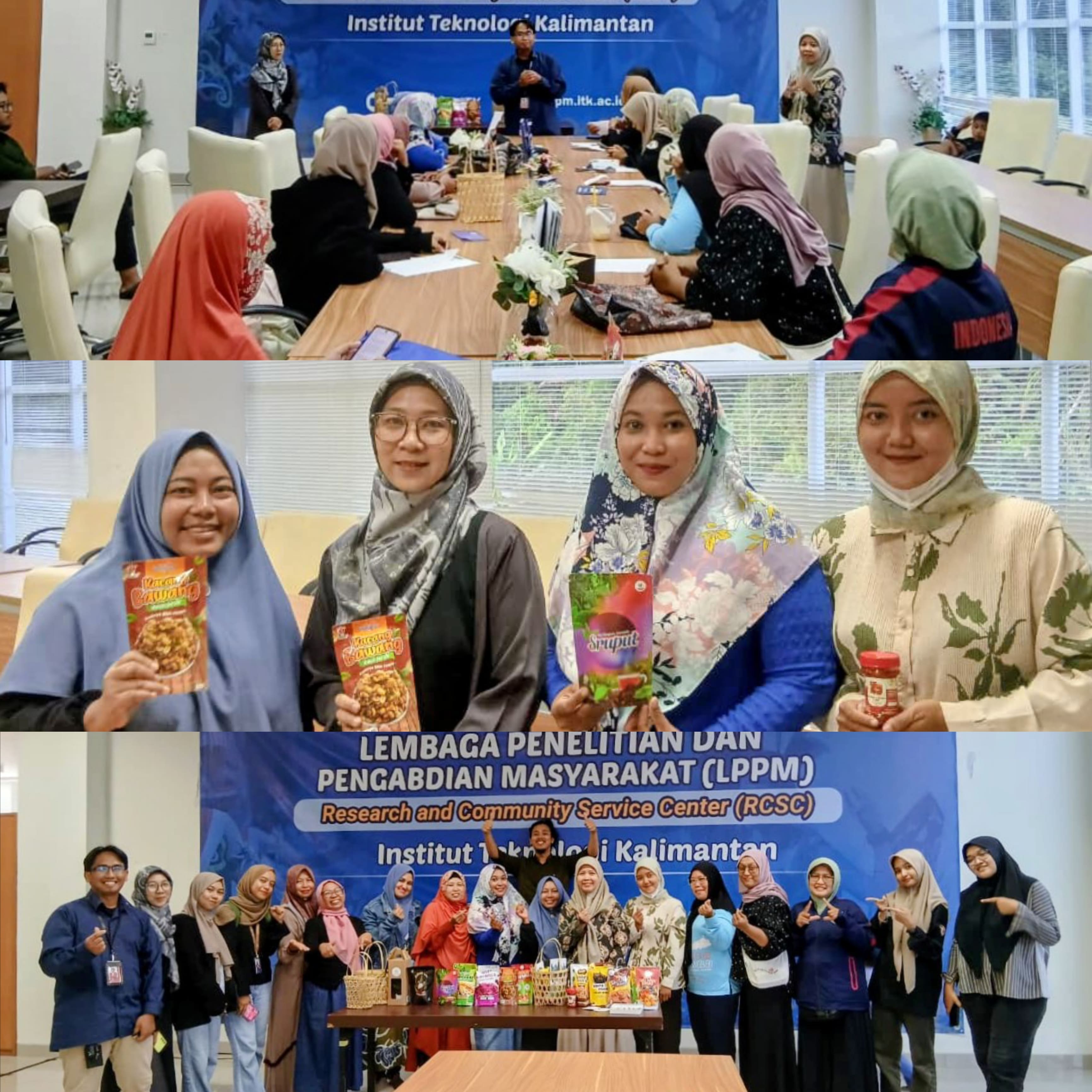 Wujud Kolaborasi Akademisi dan UMKM, IBT ITK Finalisasi Suvenir untuk Acara SEPAKAT X SPECTA Exhibition