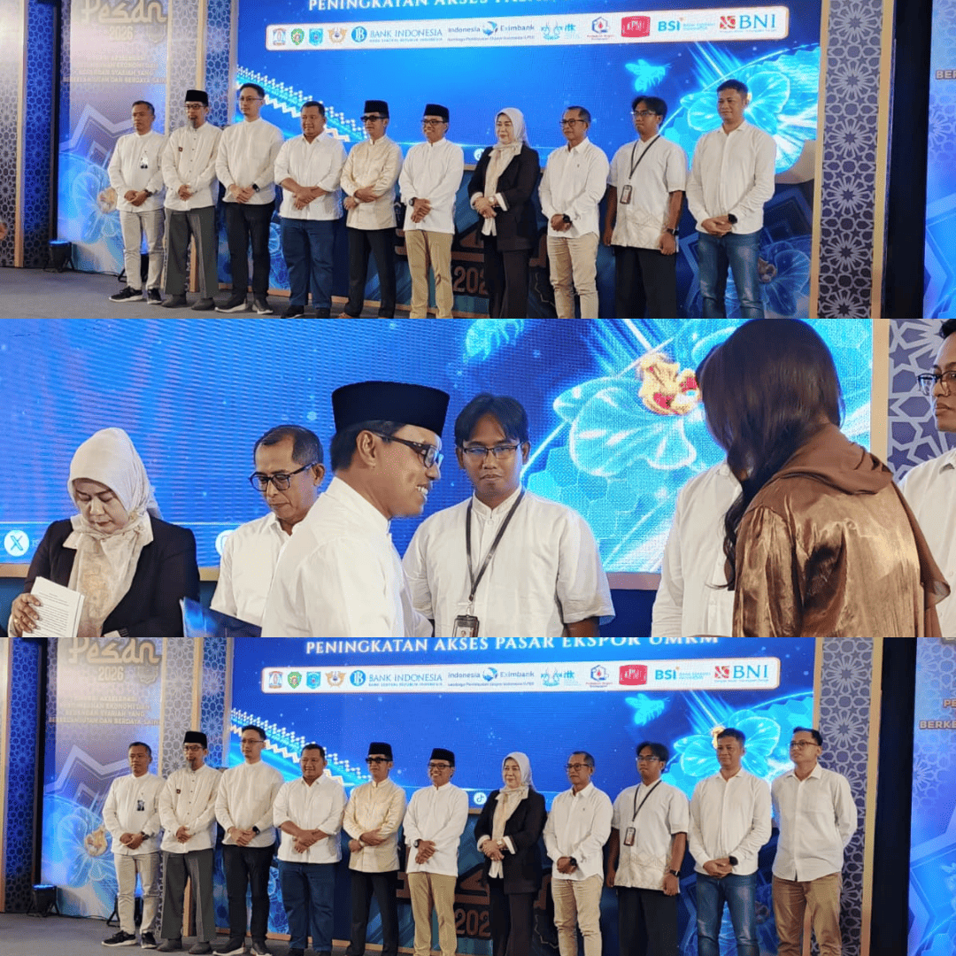Dukung Penguatan Ekonomi Syariah, IBT ITK Tandatangani Komitmen Bersama Perluasan Akses Pasar Ekspor UMKM di PESAN 2026