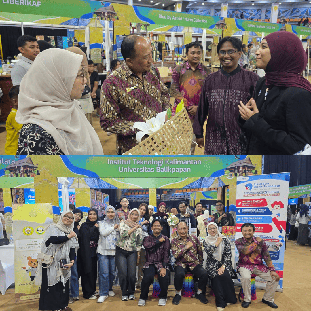Rektor ITK Hadiri Penutupan Mahligai Nusantara 2026 dan Kunjungi Booth Tenant IBT ITK