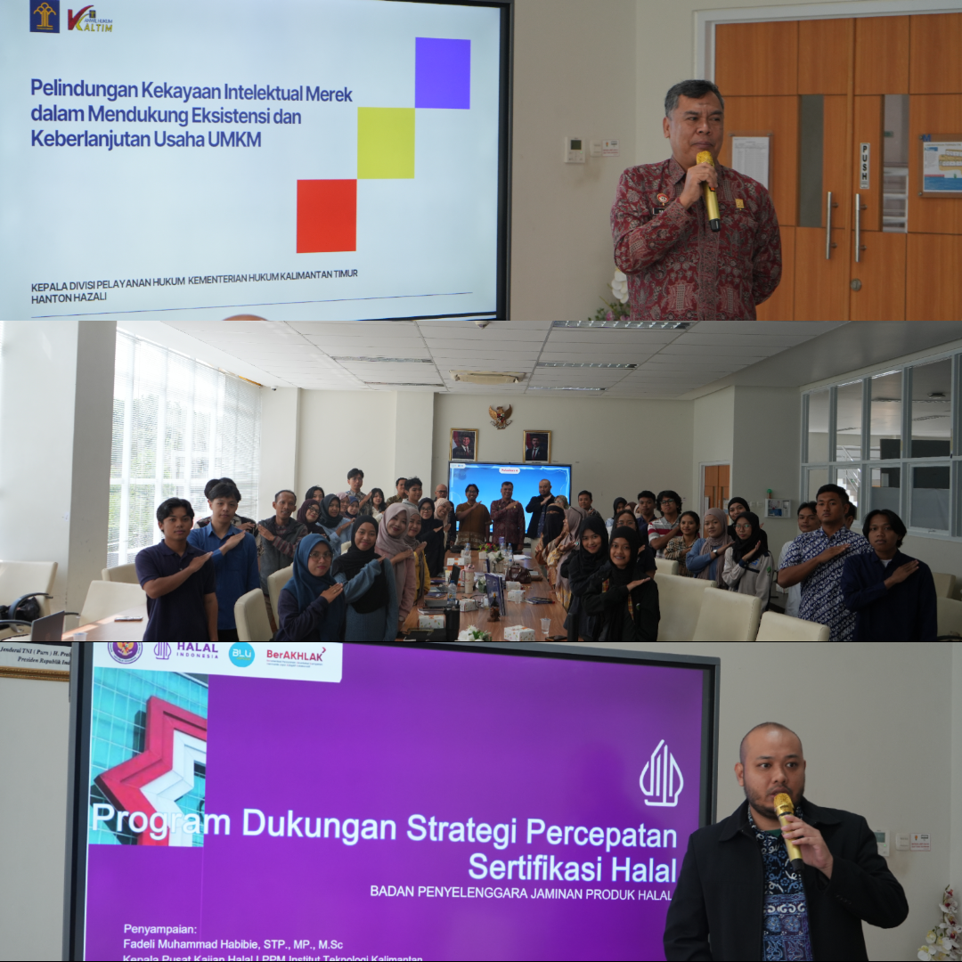 Dorong UMKM Binaan Naik Kelas, IBT ITK Gelar Pelatihan Penguatan Legalitas Usaha dan Perlindungan Kekayaan Intelektual