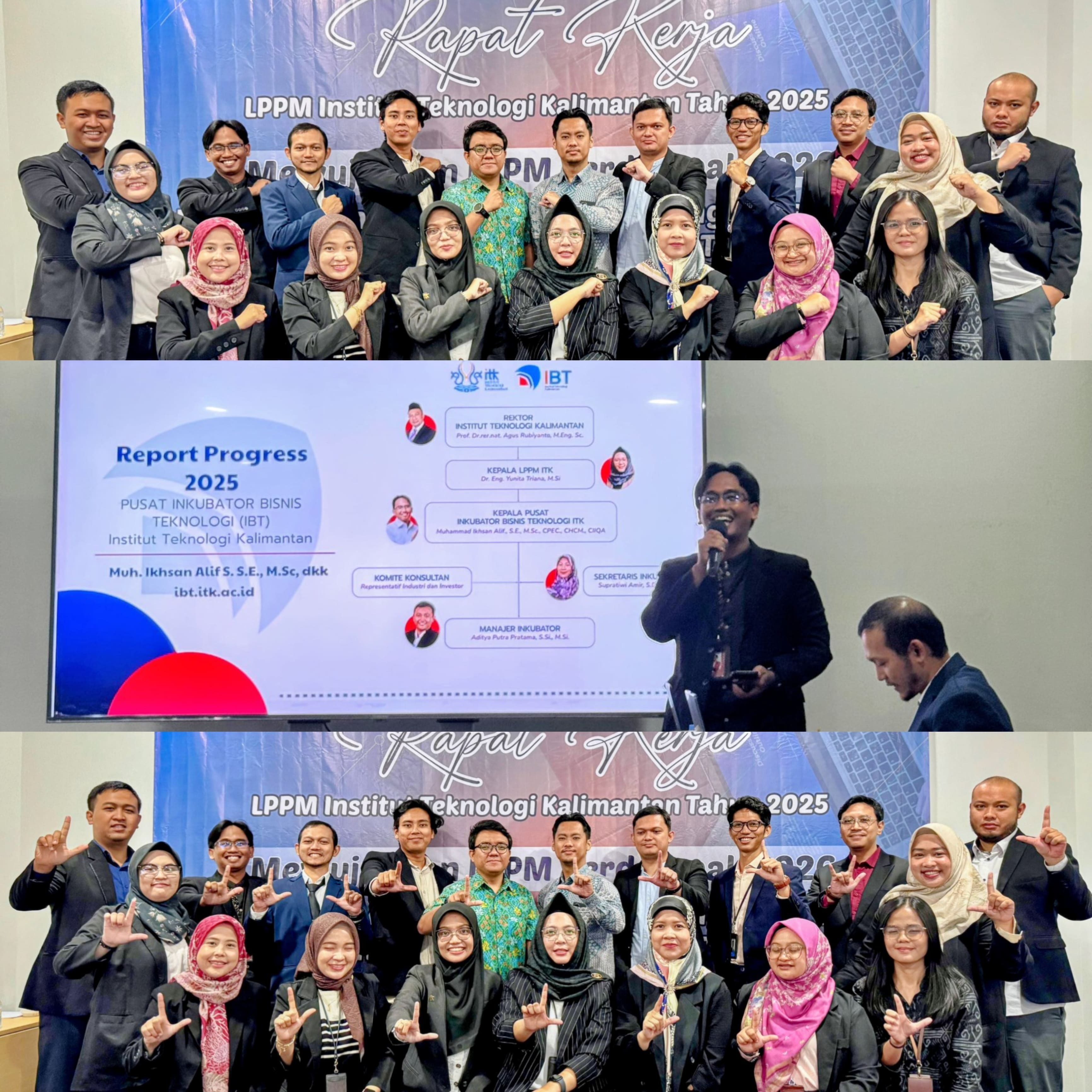 IBT Paparkan Capaian 2025 dan Target Hilirisasi Riset dalam Rapat Kerja LPPM ITK