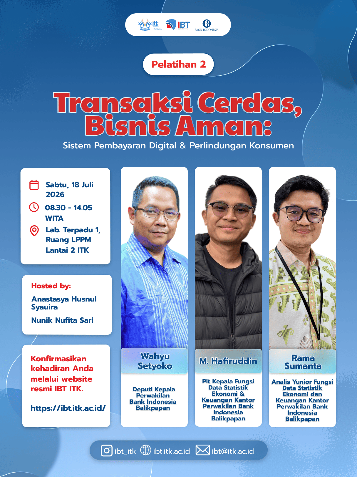 Pelatihan Transaksi Cerdas, Bisnis Aman