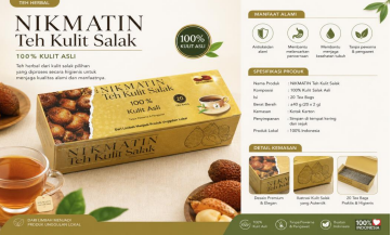 STRATEGI PENGEMBANGAN TEH KULIT SALAK SEBAGAI MINUMAN FUNGSIONAL (PANGAN DAN TEKNOLOGI PERTANIAN)