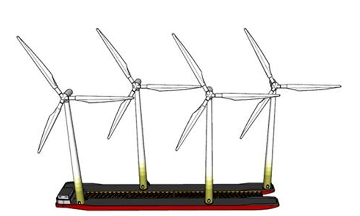 PROTOTIPE TURBIN ANGIN TERAPUNG (MARITIM)